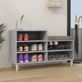 Vidaxl Shoe Cabinet 102x36x60 cm Property Wood Sonoma Gray