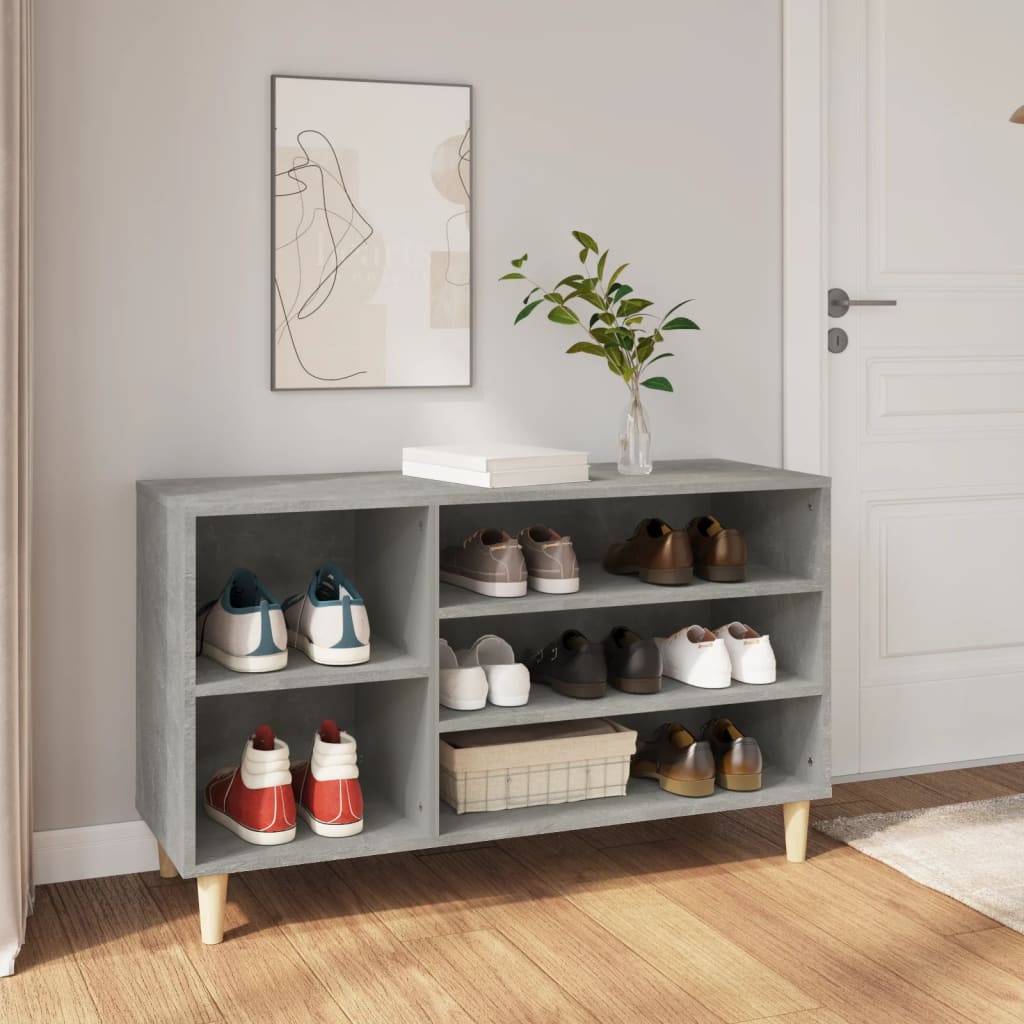 Vidaxl Cabinet da scarpe 102x36x60 cm Prezzo in legno trasformato