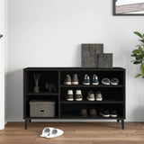 Vidaxl Shoe Cabinet 102x36x60 cm Property Wood Black