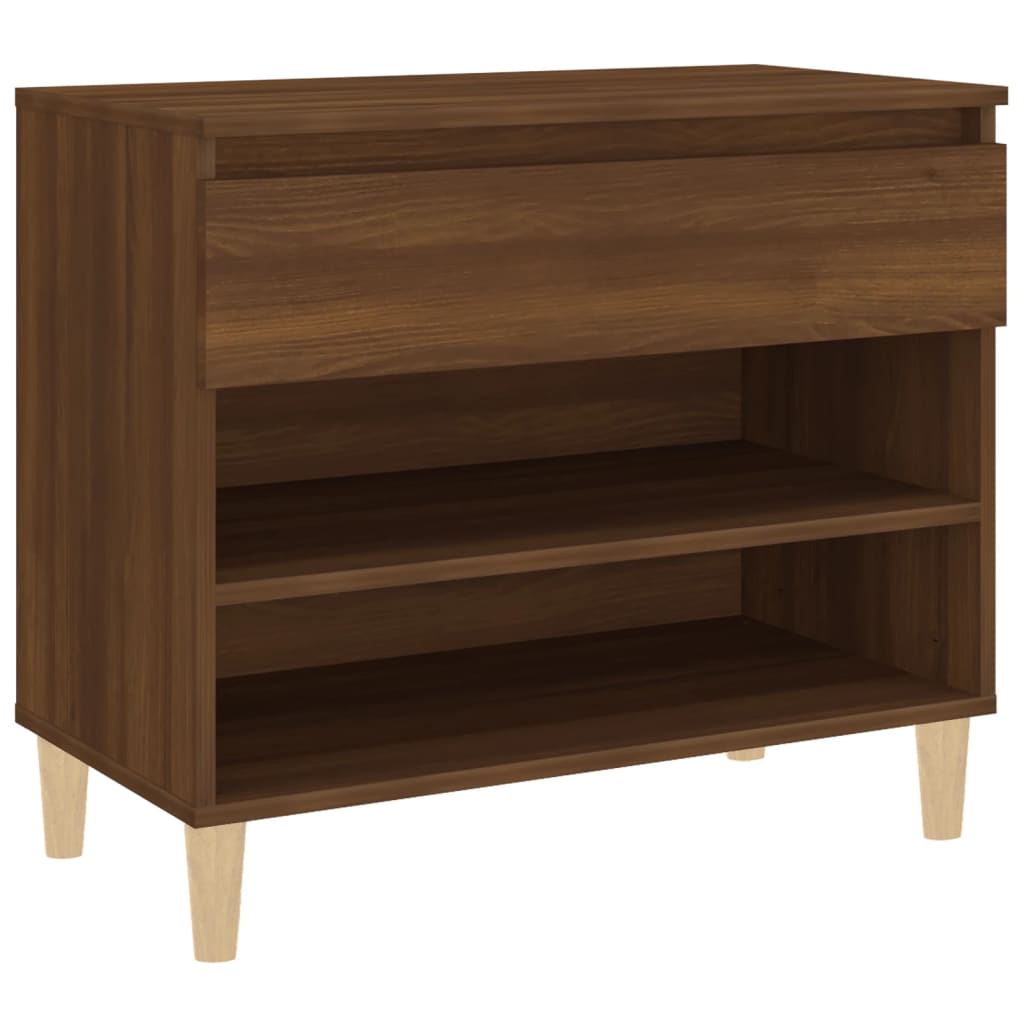 VidaXL shoe cabinet 70x36x60 cm processed wood brown oak color