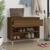 VidaXL shoe cabinet 70x36x60 cm processed wood brown oak color