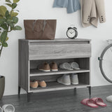 Vidaxl Shoe cabinet 70x36x60 cm Properted Wood Sonoma Gray