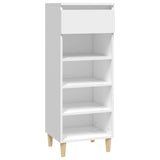 Vidaxl schoenenkast 40x36x105 cm bewerkt hout wit