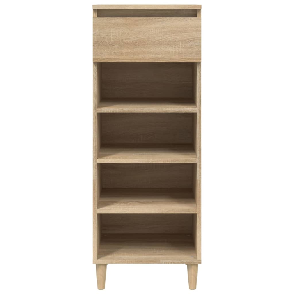 Vidaxl Shoe cabinet 40x36x105 cm Properted Wood Sonoma Oak colored