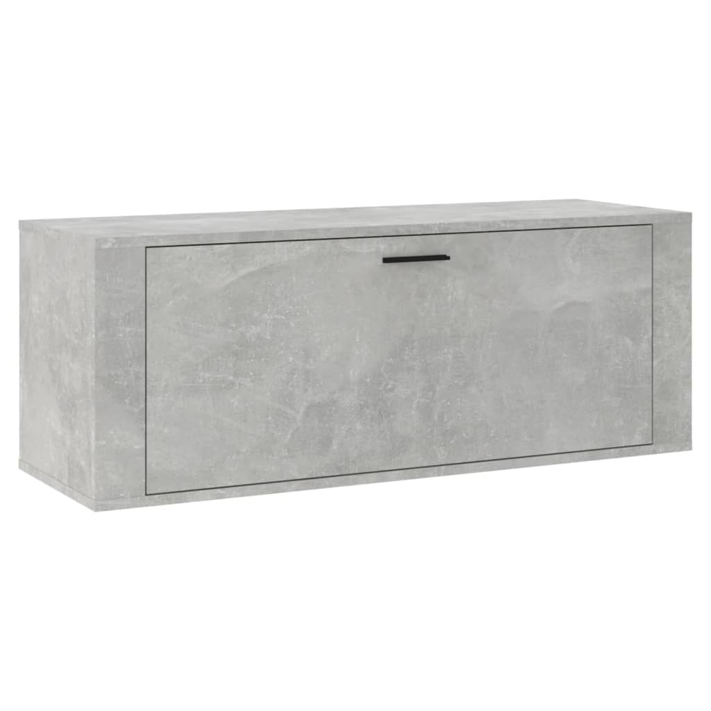 Gabinete de zapatos de pared Vidaxl 100x35x38 cm Precio de concreto de madera procesada