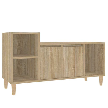 Vidaxl tv-meubel 100x35x55 cm bewerkt hout sonoma eikenkleurig
