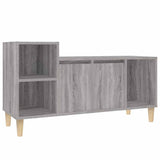 Vidaxl tv-meubel 100x35x55 cm bewerkt hout grijs sonoma eikenkleurig