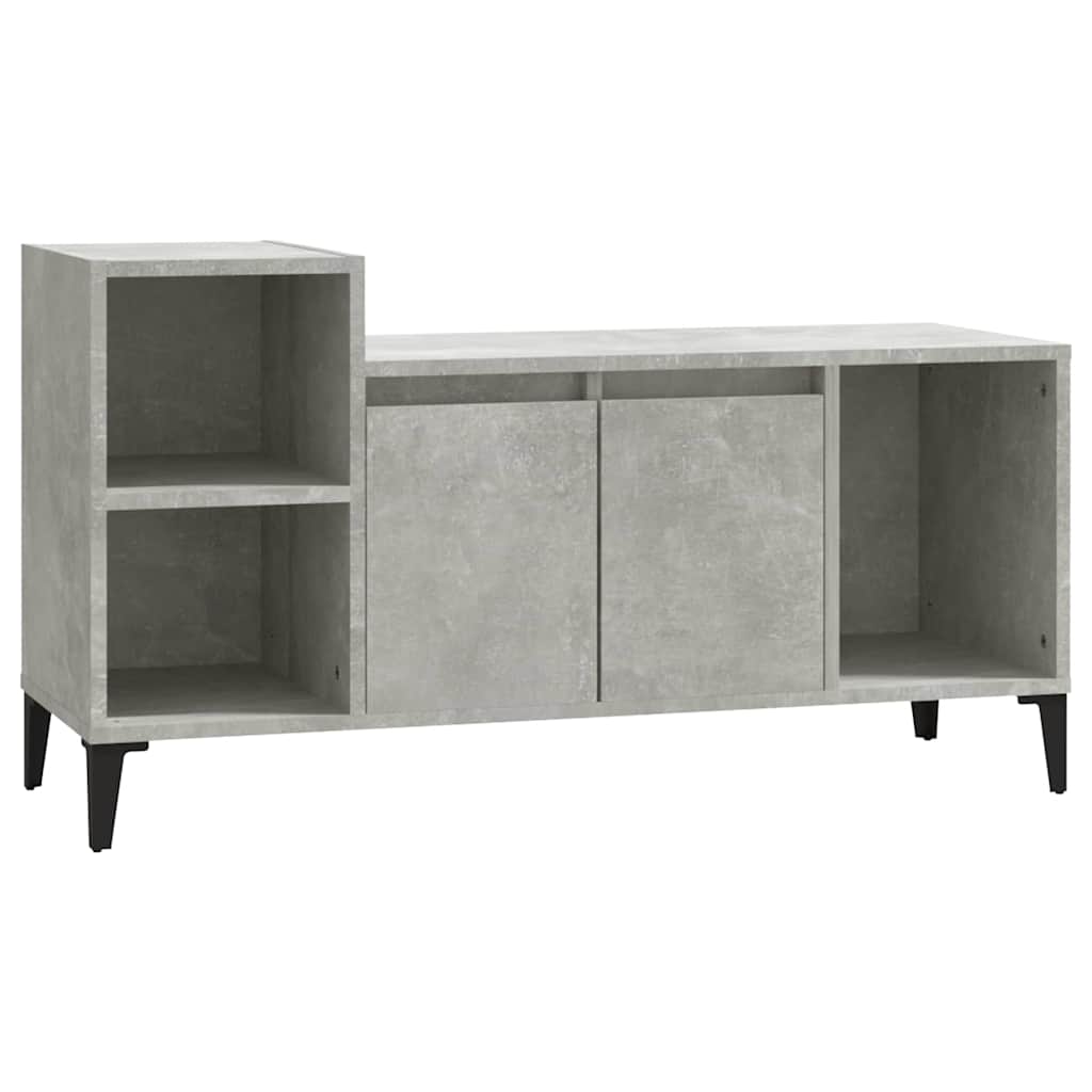 Vidaxl tv-meubel 100x35x55 cm bewerkt hout betongrijs