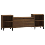 Vidaxl tv-meubel 160x35x55 cm bewerkt hout bruin eikenkleur