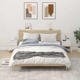 Vidaxl nachtkastjes 2 st 40x35x50 cm wit