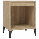 Vidaxl nachtkastje 40x35x50 cm sonoma eikenkleurig