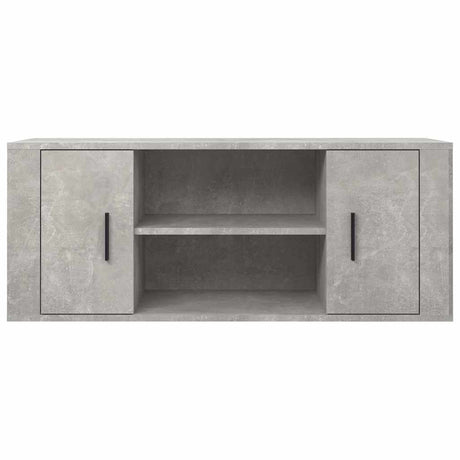 Vidaxl tv-meubel 100x35x40 cm bewerkt hout betongrijs
