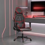 Vidaxl gamestoel kunstleer zwart en wijnrood