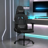 Vidaxl gamestoel kunstleer zwart