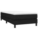 Vidaxl boxspring bed 100x200 cm stof zwart