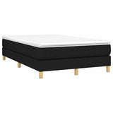 Vidaxl boxspring bed 120x200 cm stof zwart