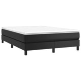 Vidaxl boxspring bed kunstleer zwart 140x200 cm