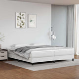 Vidaxl boxspring bed kunstleer wit 200x200 cm