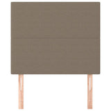 Vidaxl hoofdbord taupe 80x5x118 128 cm stof