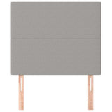 Vidaxl hoofdbord lichtgrijs 90x5x118 128 cm stof