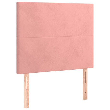Vidaxl hoofdbord roze 80x5x118 128 cm fluweel