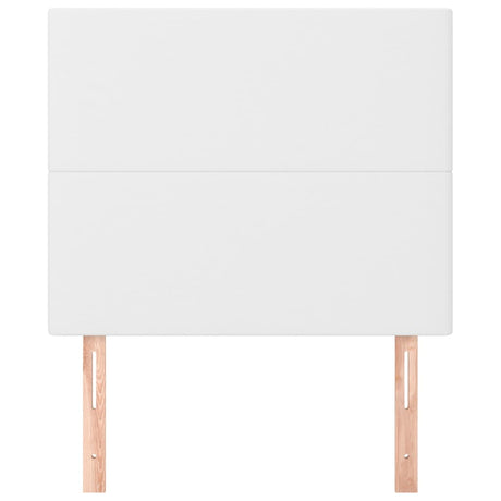Vidaxl hoofdbord wit 80x5x118 128 cm kunstleer