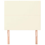 Vidaxl hoofdbord crème 100x5x118 128 cm kunstleer