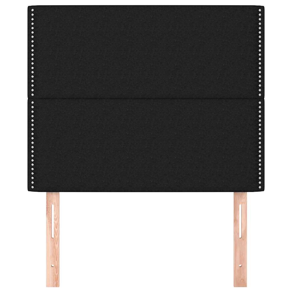 Vidaxl hoofdbord zwart 90x5x118 128 cm stof