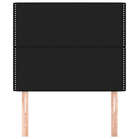 Vidaxl hoofdbord zwart 100x5x118 128 cm stof