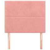 Vidaxl hoofdbord roze 80x5x118 128 cm fluweel