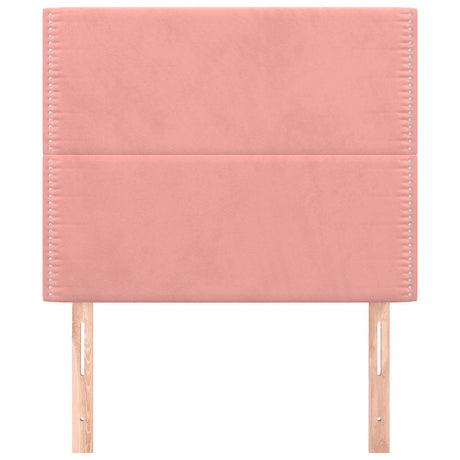 Vidaxl hoofdbord roze 80x5x118 128 cm fluweel