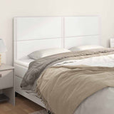 Vidaxl hoofdbord wit 200x5x118 128 cm kunstleer