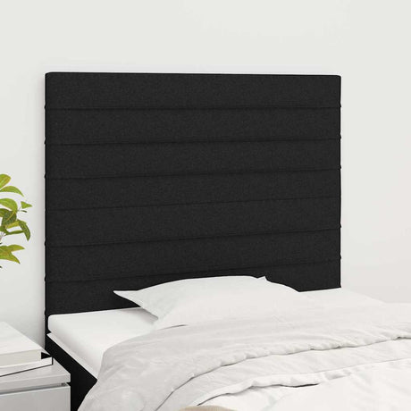 Vidaxl hoofdbord zwart 90x5x118 128 cm stof