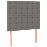 Vidaxl hoofdbord donkergrijs 100x5x118 128 cm stof