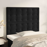 Vidaxl hoofdbord zwart 90x5x118 128 cm fluweel