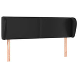 Vidaxl hoofdbord met randen 147x23x78 88 cm kunstleer zwart