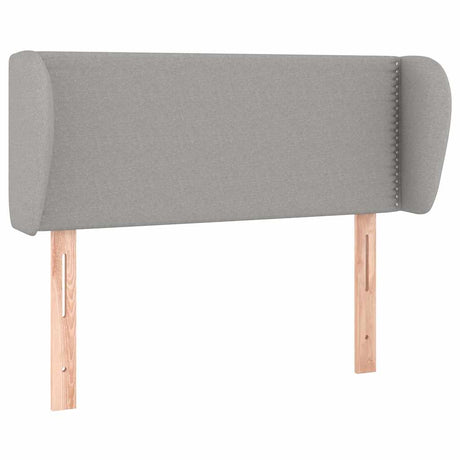Vidaxl hoofdbord met randen 93x23x78 88 cm stof lichtgrijs