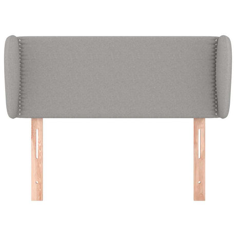 Vidaxl hoofdbord met randen 93x23x78 88 cm stof lichtgrijs