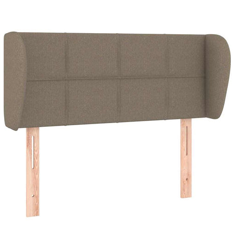 Vidaxl hoofdbord met randen 93x23x78 88 cm stof taupe