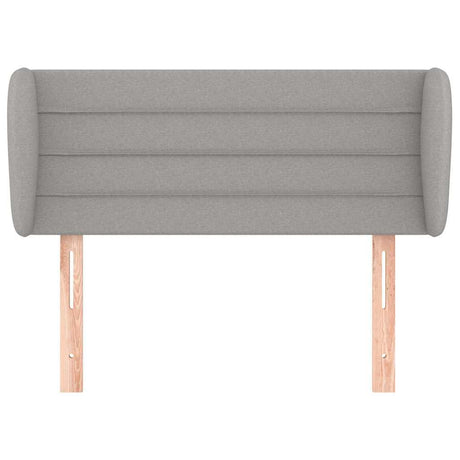 Vidaxl hoofdbord met randen 83x23x78 88 cm stof lichtgrijs