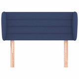Vidaxl hoofdbord met randen 103x23x78 88 cm stof blauw