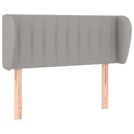Vidaxl hoofdbord met randen 93x23x78 88 cm stof lichtgrijs