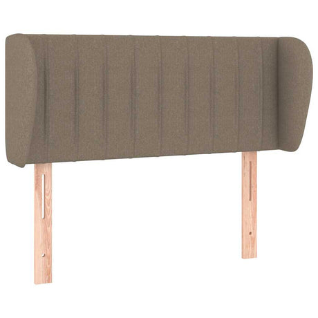 Vidaxl hoofdbord met randen 93x23x78 88 cm stof taupe