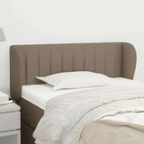 Vidaxl hoofdbord met randen 103x23x78 88 cm stof taupe