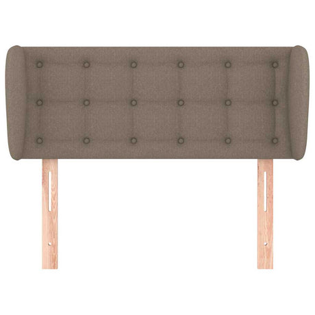 Vidaxl hoofdbord met randen 103x23x78 88 cm stof taupe