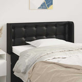 Vidaxl hoofdbord met randen 93x16x78 88 cm kunstleer zwart