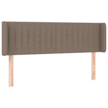 Vidaxl hoofdbord led 147x16x78 88 cm stof taupe