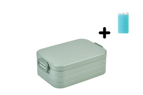 Mepal lunchbox take a break midi - nordic sage + koelement