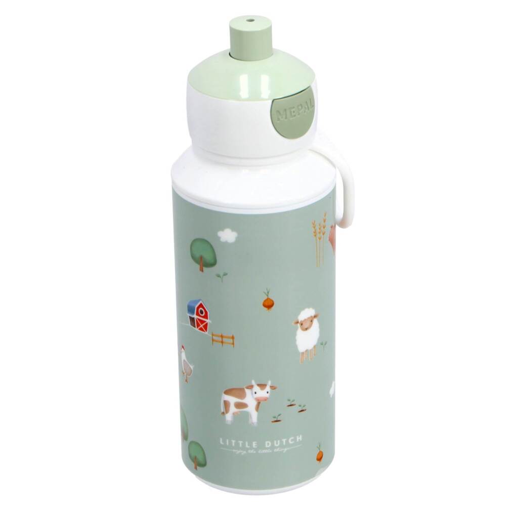 Mepal little farm drinkfles pop-up campus 400 ml