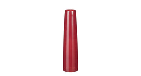 Xandra single flower vaas d.rood - h37,5xd10cm - glas